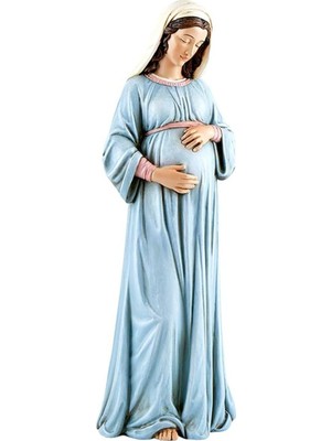 Daisy Store Avalon Gallery 'tan Ilham Verici Katolik Heykelcik - Heykel Reçine Heykel, 30 Cm, Mary, Tanrı'nın Annesi