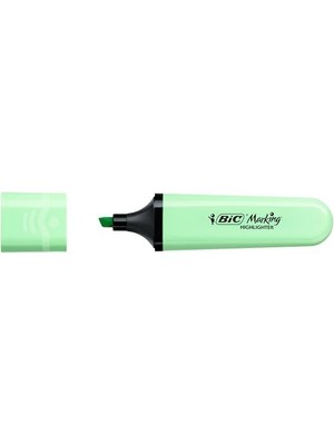 Daisy Store Marking Flat Higlighter Pastel Fosforlu Kalem 4'lü Blister, 4 Pastel Renk (Sarı, Mavi, Pembe, Yeşil), Su Bazlı, Hızlı Kuruyan Mürekkep