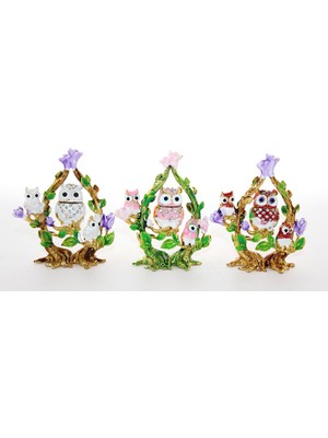 Marsilyan Swarovski Baykuş Figürü