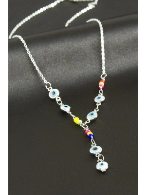 Pileli Store Nazar Mineli Y Kolye