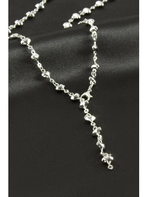 Pileli Store Kalp Metal Y Kolye