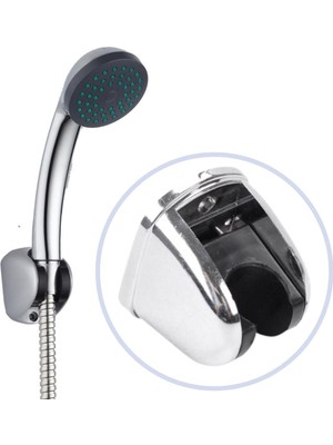 Pileli Store Kademeli Plastik Duş Başlığı Fiskiyesi Askısı Mafsalı Tutacağı