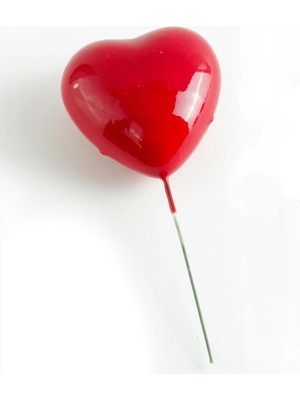 Pileli Store Kırmızı Kalp 10 cm