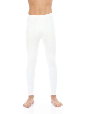 Pileli Store Erkek Termal Içlik Ekru