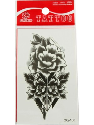Pileli Store Gül Tattoo Dövme Sticker