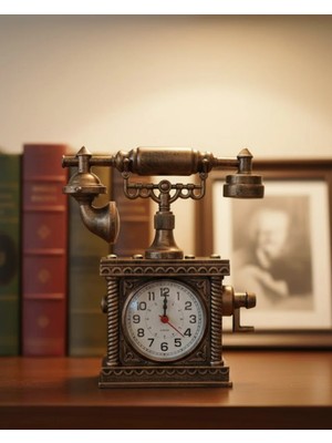 Pileli Store Şık Görünümlü Masaüstü Çalar Saat Günlük Kullanıma Uygun