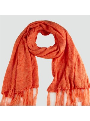 Pileli Store Örgülü Iplik Kışlık Şal