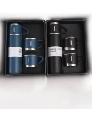 Pileli Store 3 Bardaklı Termos Seti