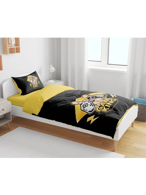 Sarel Group Gamer Oyuncu Baskılı 3D Tek Kişilik Çarşafsız Nevresim Takımı