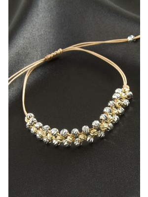 Pileli Store Dorika Makrome Ip Bileklik