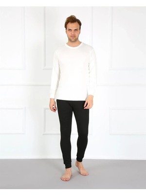 Pileli Store Erkek Pamuk Siyah Tek Alt Içlik