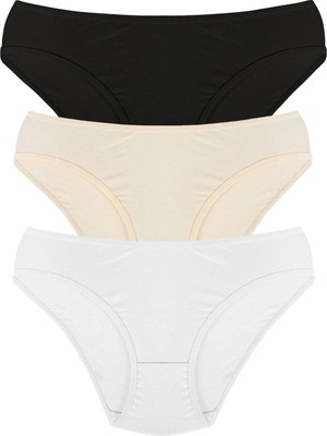 Pileli Store Kadın 3'lü Külot 40243