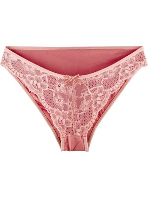 Pileli Store Bayan Slip Külot Pudra