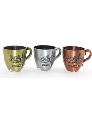 Pileli Store Metal Istanbul Yöresel Bardak