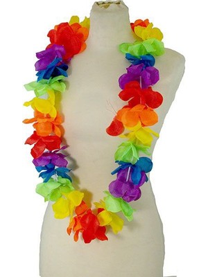 Pileli Store Rengarenk Hawaii Kolye 1 Adet