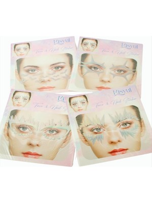 Pileli Store Tırnak ve Yüz Süsleme Sticker