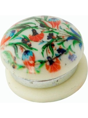 Pileli Store Çiçek Kupa Eşarp Mıknatısı 1 Adet