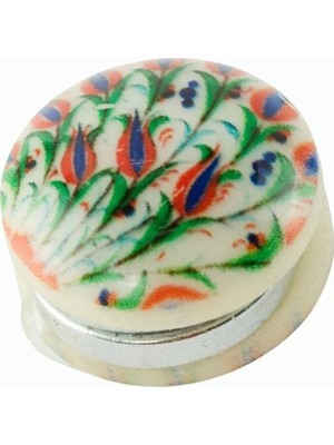 Pileli Store Lale Kupa Eşarp Mıknatısı 1 Adet