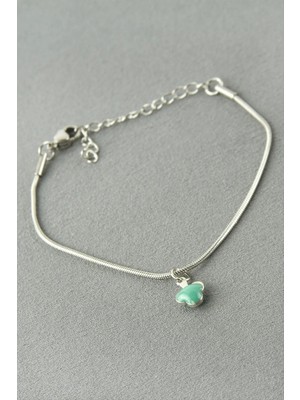 Pileli Store Elma Çelik Bileklik