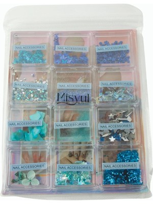 Pileli Store 12'li Lüks Süsleme Taşı