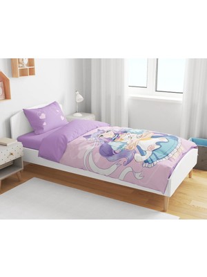 Sarel Group Anime 3D Tek Kişilik Çarşafsız Nevresim Takımı