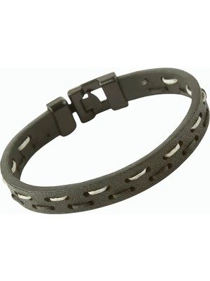 Pileli Store Ipli Kaliteli Suni Deri Bileklik