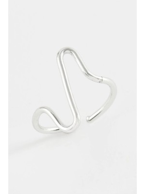 Pileli Store Zikzak Metal Yüzük