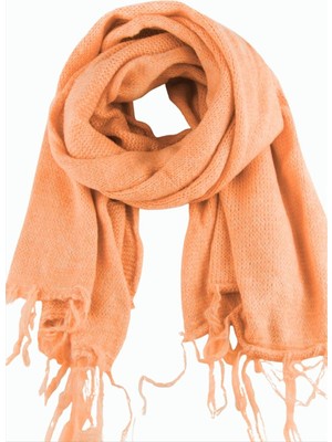 Pileli Store Örgülü Iplik Kışlık Şal