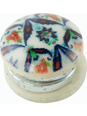 Pileli Store Çini Desenli Kupa Eşarp Mıknatısı 1 Adet