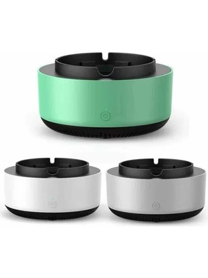 Pileli Store Kül Tablası Hava Temizleyici Araç Akıllı Küllük Duman Temizleyici