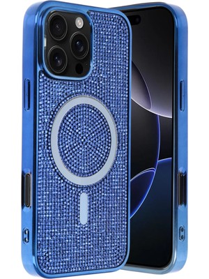 Pileli Store  Apple iPhone 16 Pro Max Helen Magsafe Kapak - Lacivert