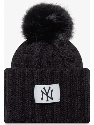 New Era New York Yankees Mlb Çocuk Siyah Bere.-