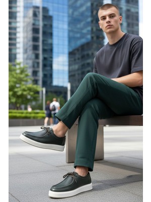 Panorama Hakiki Deri Erkek Sneaker