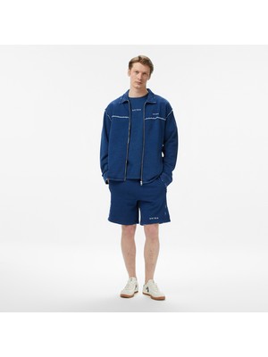 United4 Unıted4 Regular Fit Erkek Lacivert Şort.ındıgo