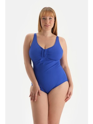 Dagi Sax Mavisi Korseli Toparlayıcı Mayo