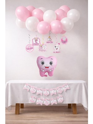 Patladı Gitti Pembe Diş Buğdayı; Ilk Dişim Parti Seti