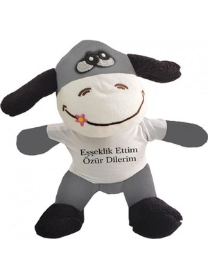 Marsilyan Oyuncak Peluş Eşeklik Ettim Tişörtlü Eşek