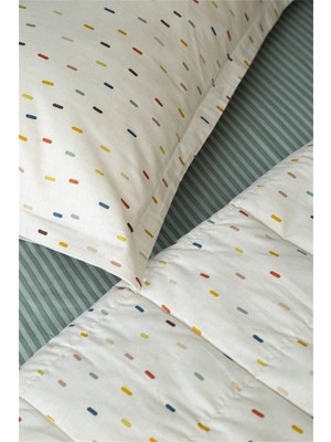 Apricitas Home Çift Kişilik Yatak Örtülü Set Luvi
