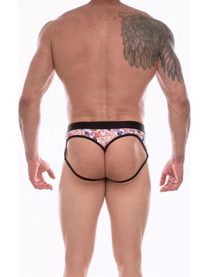 Beruflic Erkek  Desenli Jockstrap Çamaşır