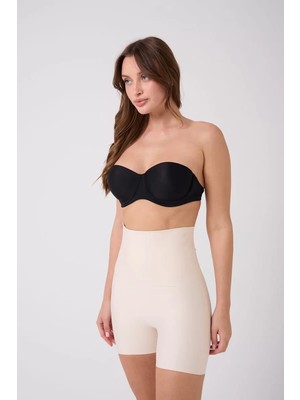 Beruflic Freshness 1007 Lazer Kesim Silikonlu Yüksek Bel Şort Korse