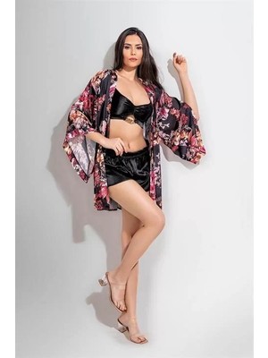 Beruflic 3'lü Şort Takımı Desenli