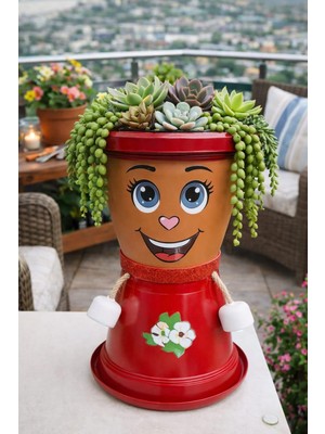 Pileli Store Nf Nare Dekor Saksı 1.7 Litre