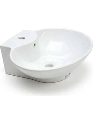 Bien - Harmony Tezgah Üstü Lavabo, Batarya Banklı, Taşma Delikli - TLYNN-802392