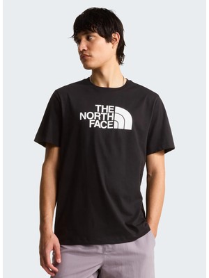 The North Face NF0A8B6JKY41-M Evolutıon Half Dome Siyah Yuvarlak Regular Fit Baskılı Erkek T-Shirt