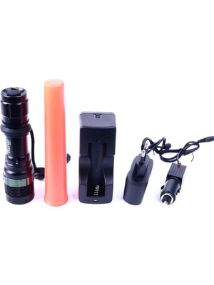 Pileli Store Sinyalli Acil Durum El Feneri Cree5 WT-262