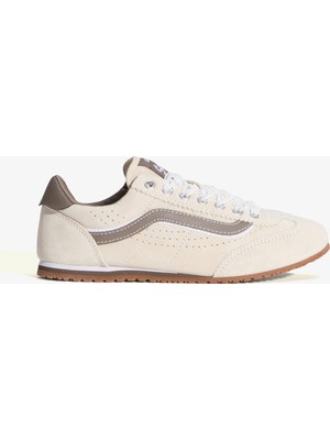 Vans Super Lowpro Unisex Bej Sneaker.-