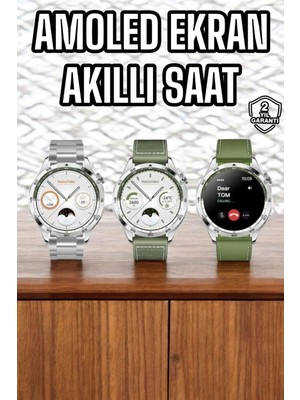 Pileli Store Akıllı Saat Sesli Görüşme Titreşimli Nabız Sensörlü Spor Modları