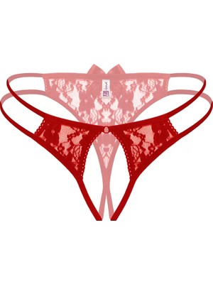 Beruflic Önü Açık Büyük Beden Fantezi Bato Külot