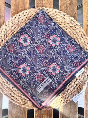 Silk Home Tencel Monare Eşarp Papatya Desen