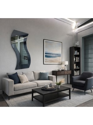 Parıltı Ayna Salon Duvar Aynası